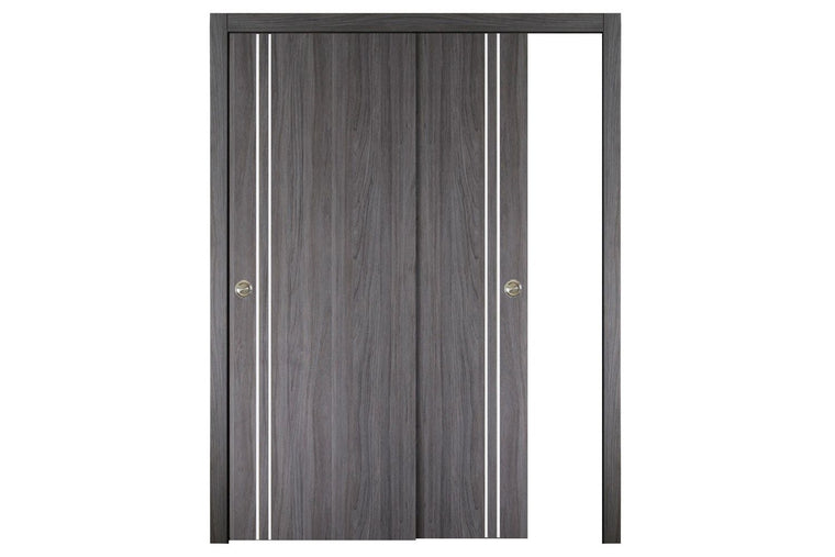 Nova Italia Flush 02 Swiss Elm Laminate Interior Door | ByPass Door
