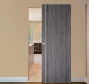 Nova Italia Flush 02 Swiss Elm Laminate Interior Door | Magic Door | Buy Doors Online