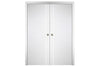 Nova Italia Flush 03 Alaskan White Laminate Interior Door | Buy Doors Online