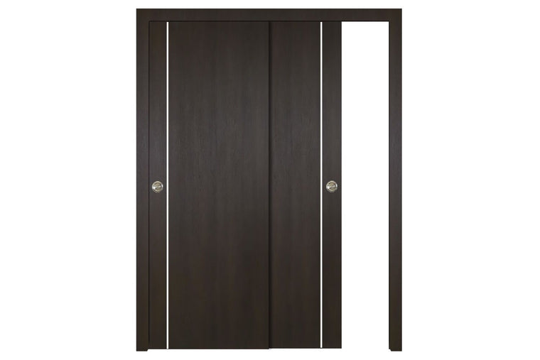 Nova Italia Flush 03 Premium Wenge Laminate Interior Door | ByPass Door