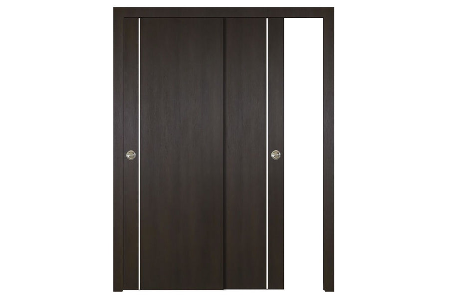 Nova Italia Flush 03 Premium Wenge Laminate Interior Door | ByPass Door