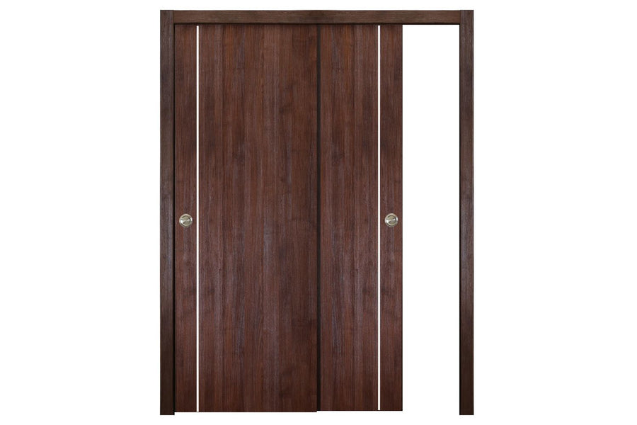 Nova Italia Flush 03 Prestige Brown Laminate Interior Door | ByPass Door