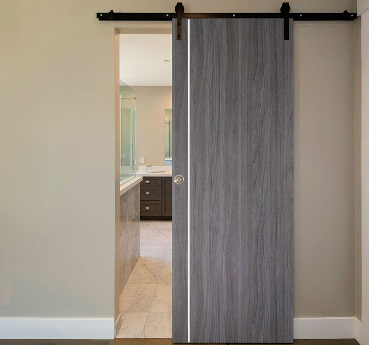 Nova Italia Flush 03 Swiss Elm Laminate Interior Door | Barn Door