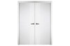 Nova Italia Flush 04 Alaskan White Laminate Interior Door | Buy Doors Online