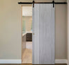 Nova Italia Flush 04 Light Grey Laminate Interior Door | Barn Door | Buy Doors Online
