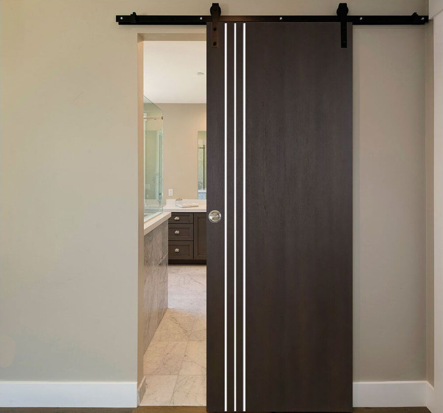 Nova Italia Flush 04 Premium Wenge Laminate Interior Door | Barn Door