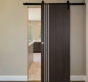 Nova Italia Flush 04 Premium Wenge Laminate Interior Door | Barn Door | Buy Doors Online