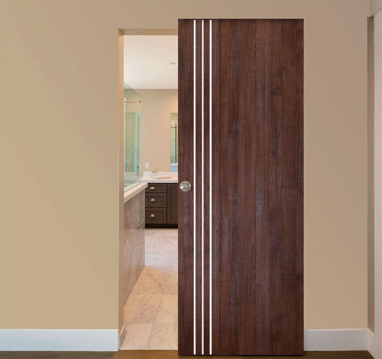 Nova Italia Flush 04 Prestige Brown Laminate Interior Door | Magic Door