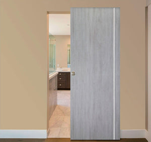 Nova Italia Flush 05 Light Grey Laminate Interior Door | Magic Door | Buy Doors Online