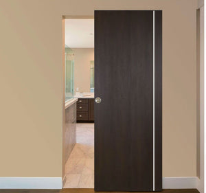 Nova Italia Flush 05 Premium Wenge Laminate Interior Door | Magic Door | Buy Doors Online