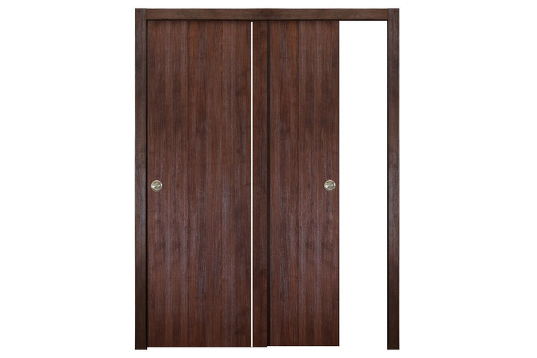 Nova Italia Flush 05 Prestige Brown Laminate Interior Door | ByPass Door