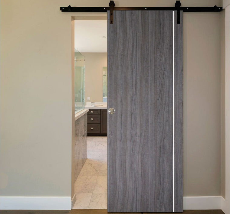 Nova Italia Flush 05 Swiss Elm Laminate Interior Door | Barn Door