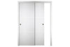 Nova Italia Flush 06 Alaskan White Laminate Interior Door | ByPass Door | Buy Doors Online