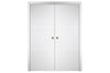 Nova Italia Flush 06 Alaskan White Laminate Interior Door | Buy Doors Online