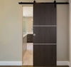 Nova Italia Flush 06 Premium Wenge Laminate Interior Door | Barn Door | Buy Doors Online