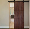 Nova Italia Flush 06 Prestige Brown Laminate Interior Door | Barn Door | Buy Doors Online