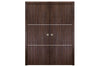 Nova Italia Flush 06 Prestige Brown Laminate Interior Door | Buy Doors Online