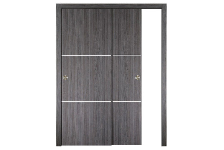 Nova Italia Flush 06 Swiss Elm Laminate Interior Door | ByPass Door