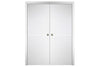 Nova Italia Flush 07 Alaskan White Laminate Interior Door | Buy Doors Online