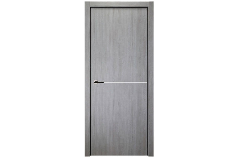 Nova Italia Flush 07 Light Grey Laminate Interior Door