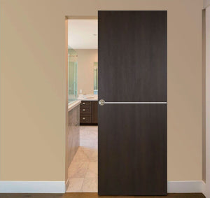 Nova Italia Flush 07 Premium Wenge Laminate Interior Door | Magic Door | Buy Doors Online