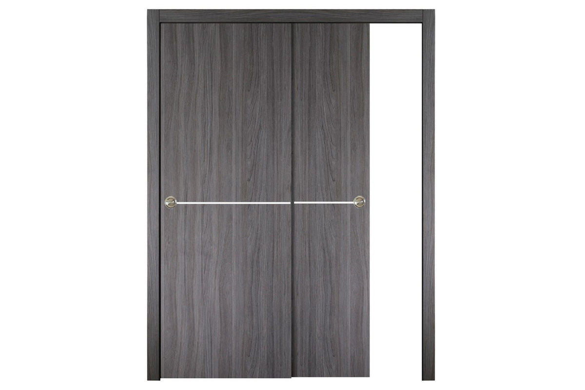 Nova Italia Flush 07 Swiss Elm Laminate Interior Door | ByPass Door