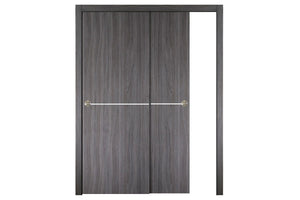 Nova Italia Flush 07 Swiss Elm Laminate Interior Door | ByPass Door | Buy Doors Online