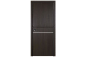 Nova Italia Flush 08 Premium Wenge Laminate Interior Door | Buy Doors Online