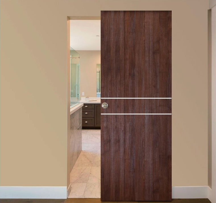 Nova Italia Flush 08 Prestige Brown Laminate Interior Door | Magic Door