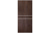 Nova Italia Flush 08 Prestige Brown Laminate Interior Door | ByPass Door | Buy Doors Online