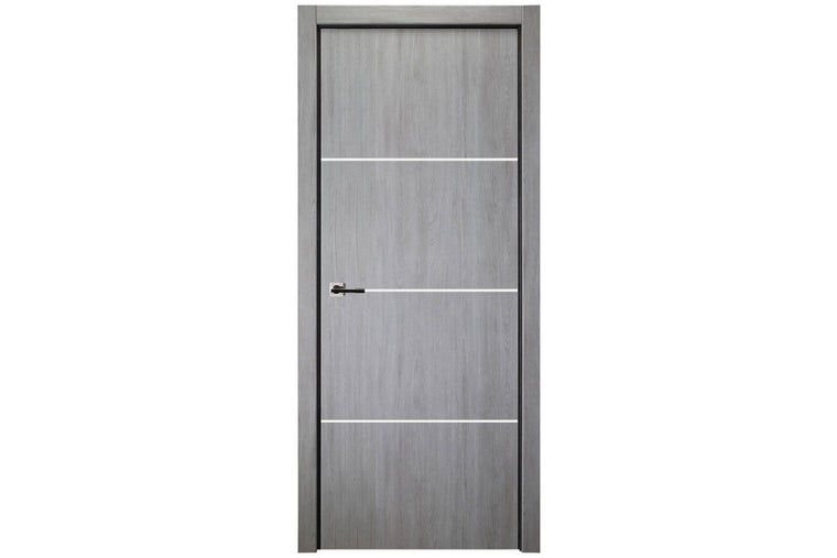 Nova Italia Flush 09 Light Grey Laminate Interior Door