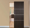 Nova Italia Flush 09 Premium Wenge Laminate Interior Door | Magic Door | Buy Doors Online