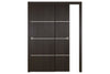 Nova Italia Flush 10 Premium Wenge Laminate Interior Door | ByPass Door | Buy Doors Online