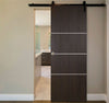 Nova Italia Flush 09 Premium Wenge Laminate Interior Door | Barn Door | Buy Doors Online