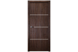 Nova Italia Flush 09 Prestige Brown Laminate Interior Door | Buy Doors Online