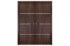 Nova Italia Flush 09 Prestige Brown Laminate Interior Door | Buy Doors Online