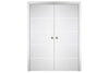 Nova Italia Flush 10 Alaskan White Laminate Interior Door | Buy Doors Online