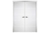 Nova Italia Flush 10 Alaskan White Laminate Interior Door | Buy Doors Online