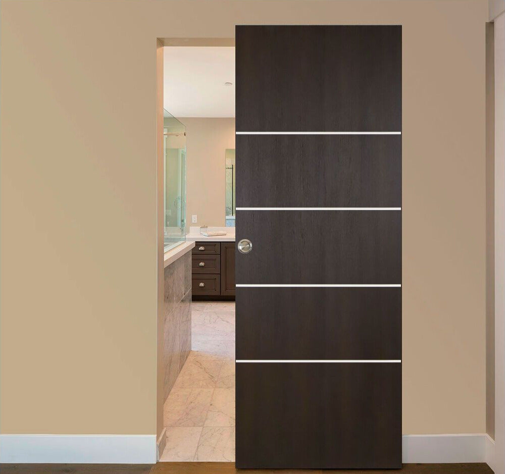Nova Italia Flush 10 Premium Wenge Laminate Interior Door | Magic Door