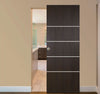 Nova Italia Flush 10 Premium Wenge Laminate Interior Door | Magic Door | Buy Doors Online