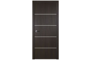 Nova Italia Flush 10 Premium Wenge Laminate Interior Door | Buy Doors Online