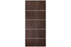 Nova Italia Flush 10 Prestige Brown Laminate Interior Door | ByPass Door | Buy Doors Online