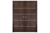 Nova Italia Flush 10 Prestige Brown Laminate Interior Door | Buy Doors Online