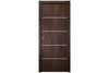 Nova Italia Flush 10 Prestige Brown Laminate Interior Door | Buy Doors Online