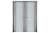 Nova Italia Vetro 1H Light Grey Laminate Interior Door | Buy Doors Online