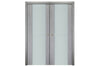 Nova Italia Vetro 1H Light Grey Laminate Interior Door | Buy Doors Online