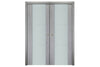  Nova Italia Vetro 2H Light Grey Laminate Interior Door | Buy Doors Online