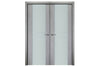 Nova Italia Vetro 2HC Light Grey Laminate Interior Door | Buy Doors Online