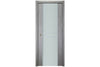 Nova Italia Vetro 2HC Light Grey Laminate Interior Door | Buy Doors Online