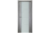 Nova Italia Vetro 3H Light Grey Laminate Interior Door | Buy Doors Online